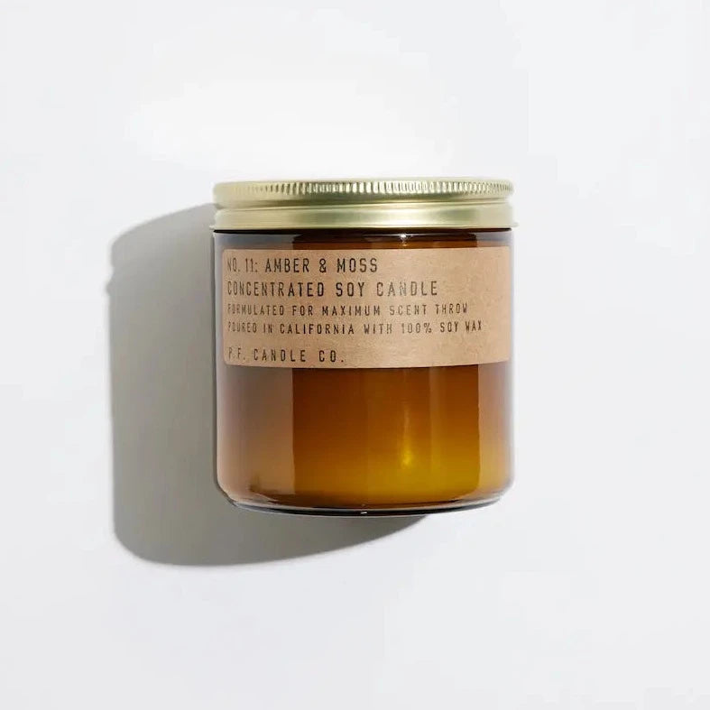 Amber & Moss Candle