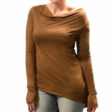 Comfy Cowl Long Sleeve Top